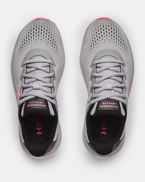 Women's UA Charged Impulse 2 Running Shoes, Gray, pdpMainDesktop image number 2